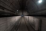 The North River Tunnel on Amtrak's Northeast Corridor near New York City.
