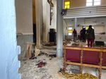 St. Francis Catholic Church following an explosion in Owo, Nigeria, on June 5.