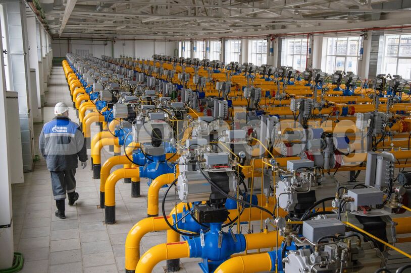 Gazprom PJSC's Kasimovskoye Underground Gas Storage Amid Euro Gas Crisis