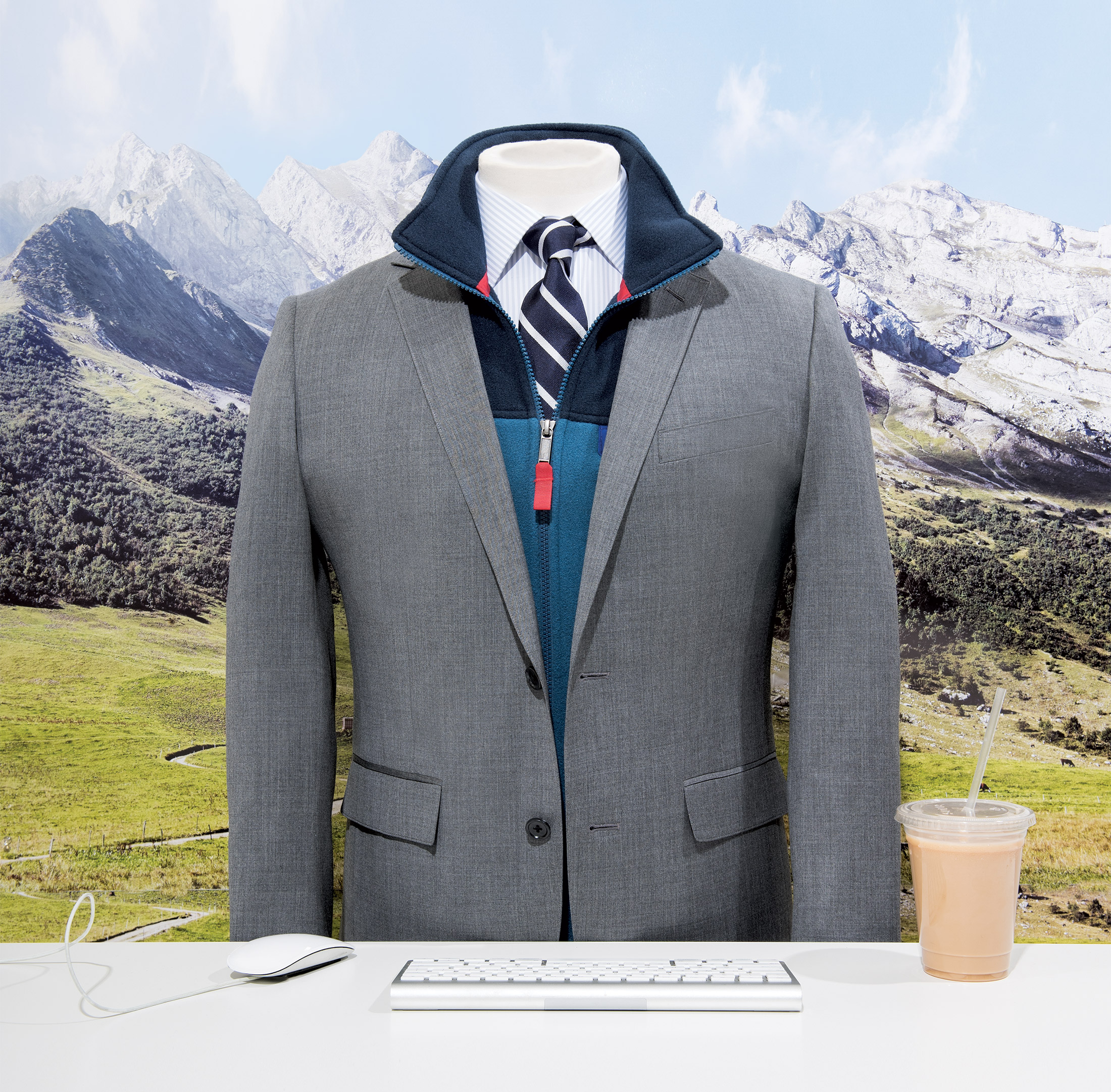 Fashion: How to Wear Fleece at the Office - Bloomberg