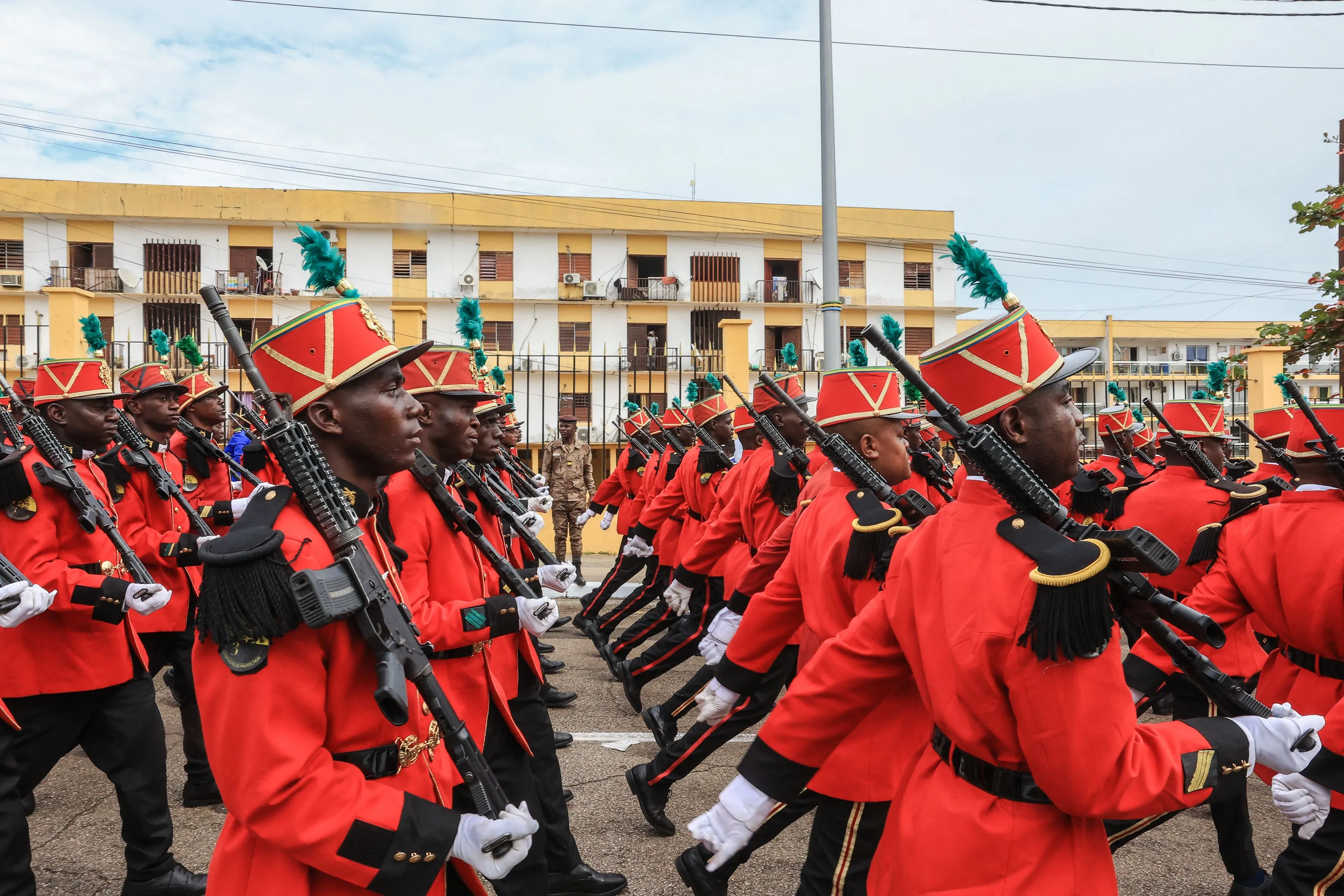 A military parade in honor of General Brice Oligui Nguema&nbsp;who was inaugurated as Gabon’s interim President.