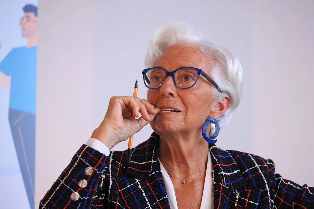Christine Lagarde, president of the European Central Bank.