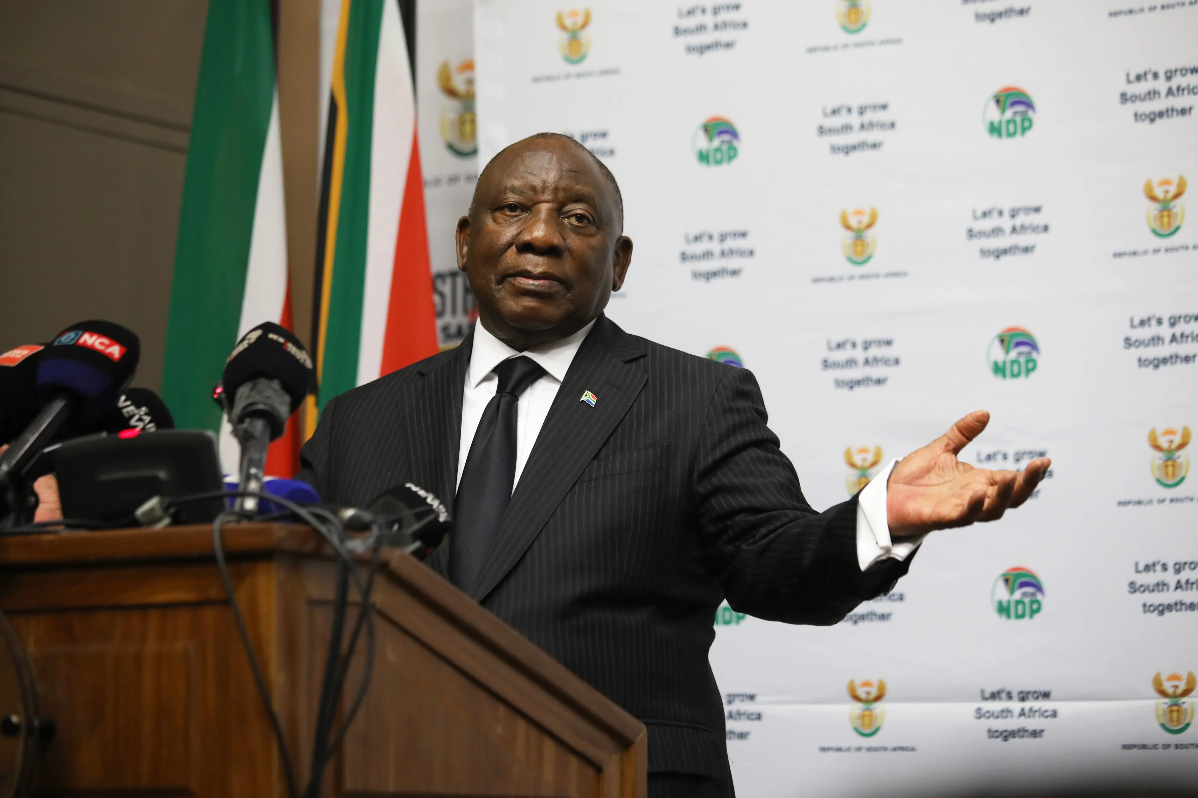 Cyril Ramaphosa&nbsp;
