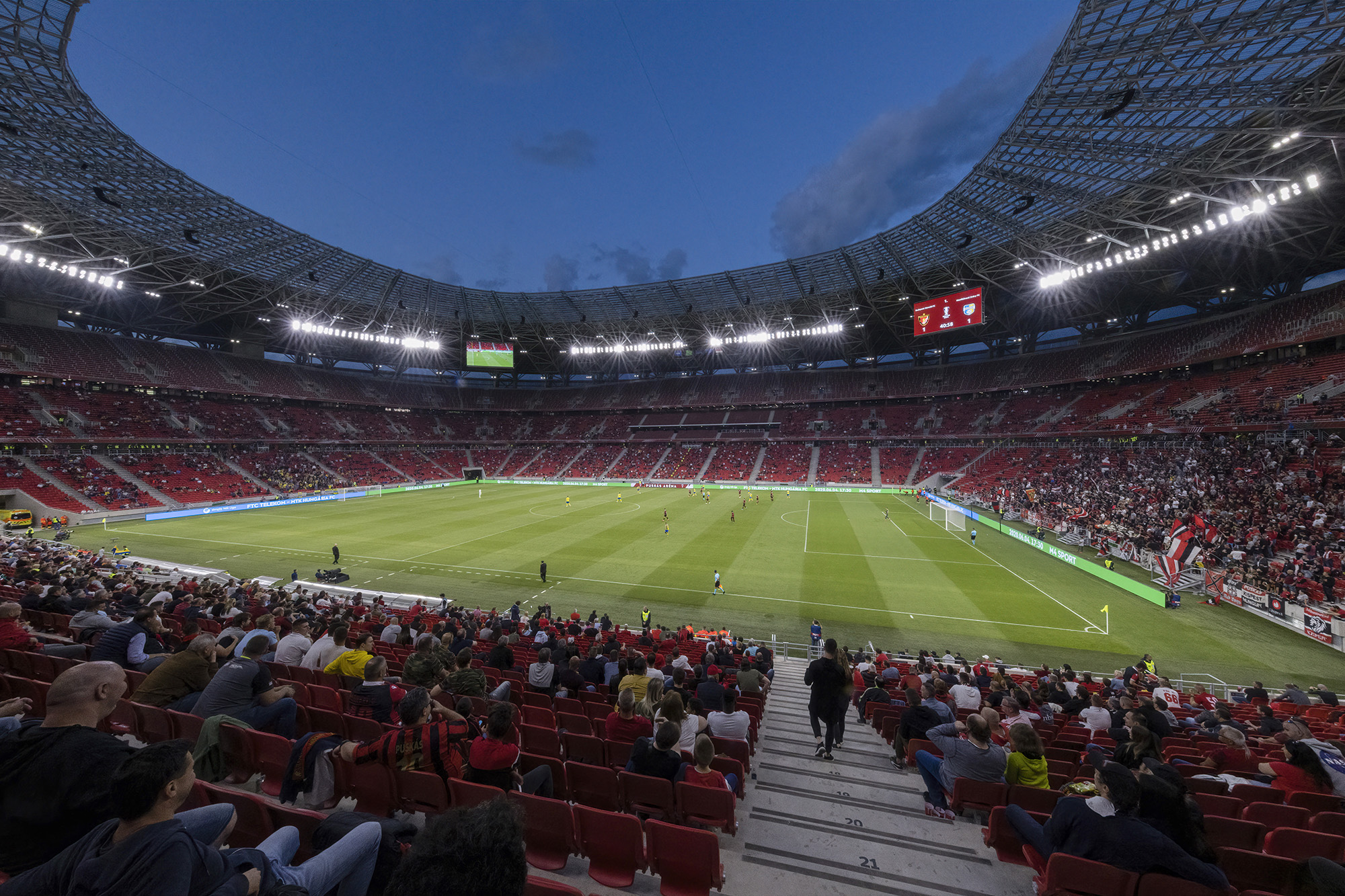 Puskas Arena in Budapest on June 3.