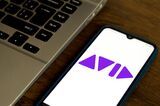 In this photo illustration the Avid Technology logo seen