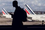 Air France Operations At Charles de Gaulle Airport Ahead Of Air France-KLM Group Earnings