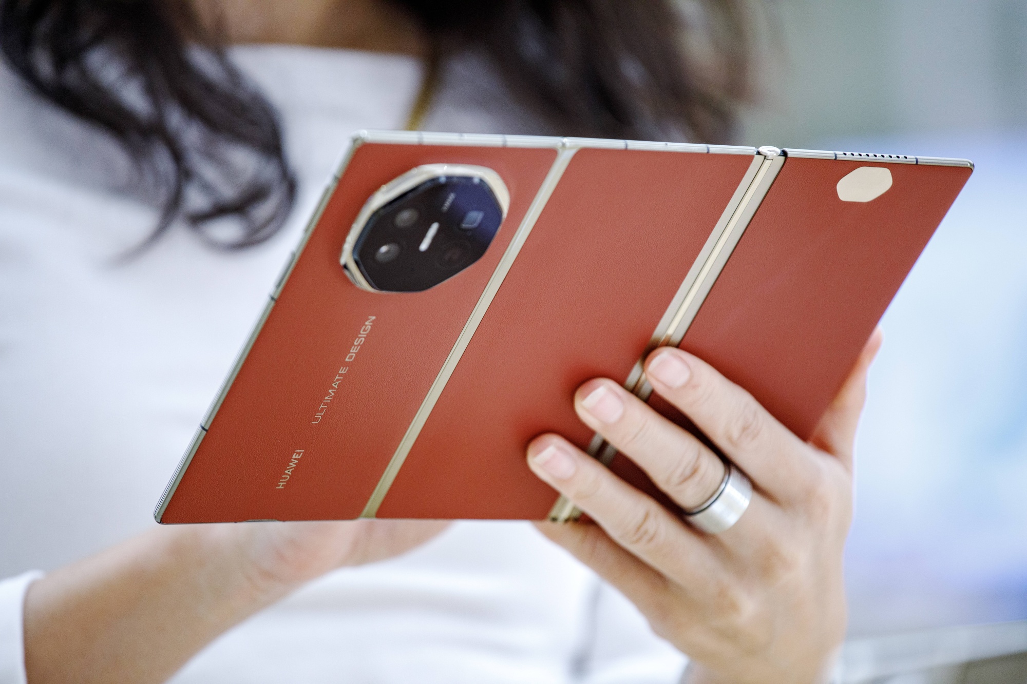 The Huawei Mate XT smartphone