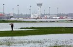 Cochin International Airport in Kerala on August 15, 2018. Closed for two weeks after floods killed hundreds and ravaged much of Kerala, the airport reopened Wednesday.