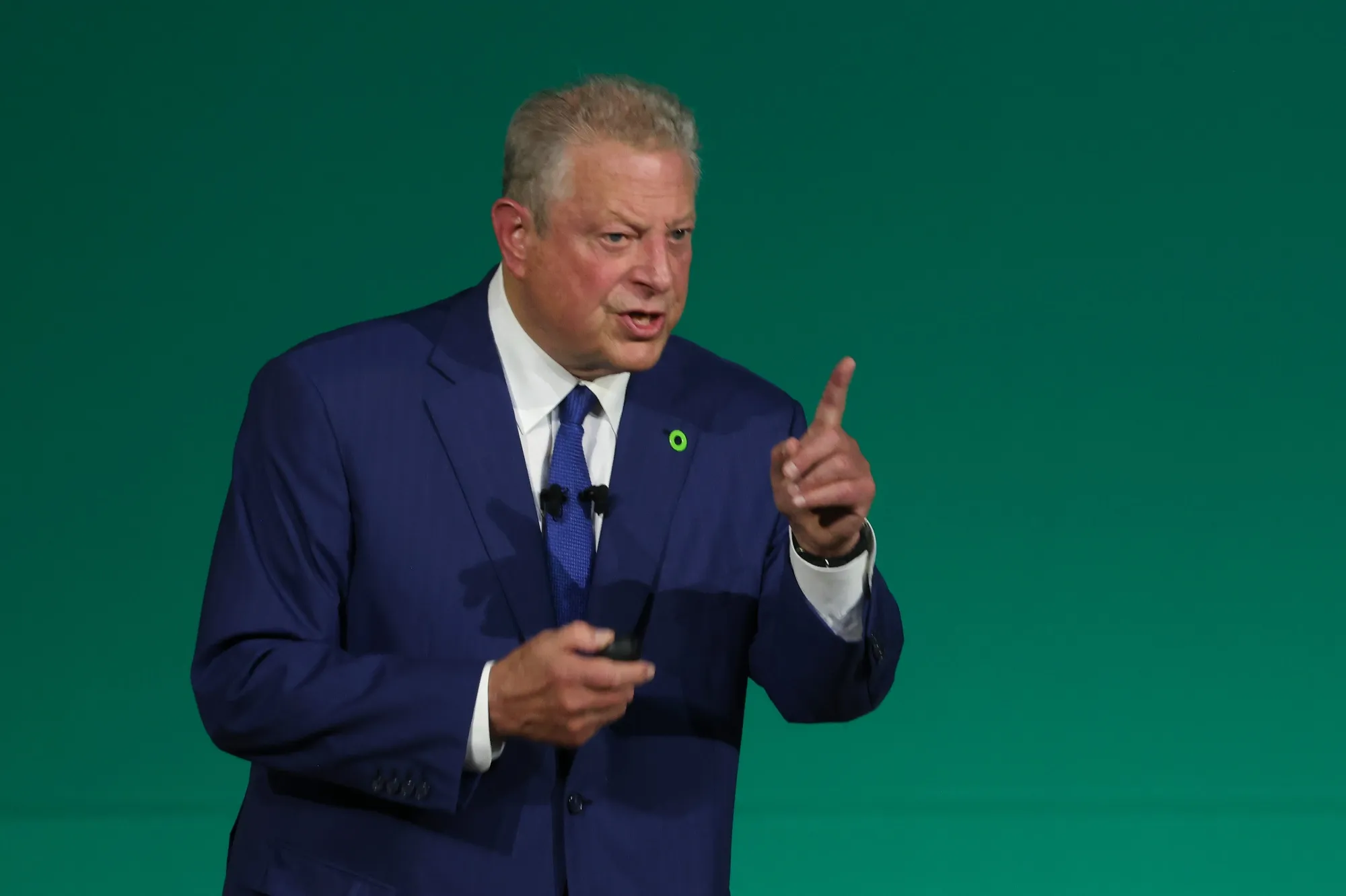 Al Gore speaks at the UNFCCC COP28 Climate Conference on Dec. 3 in Dubai.