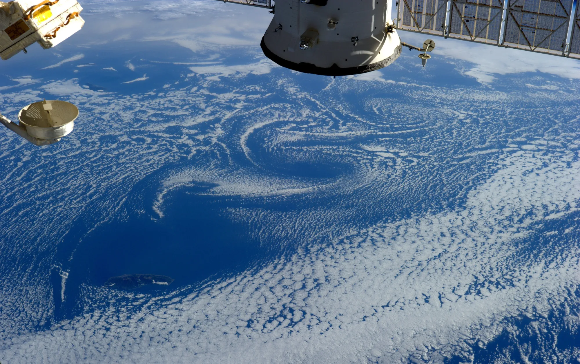 Eye in the sky.
