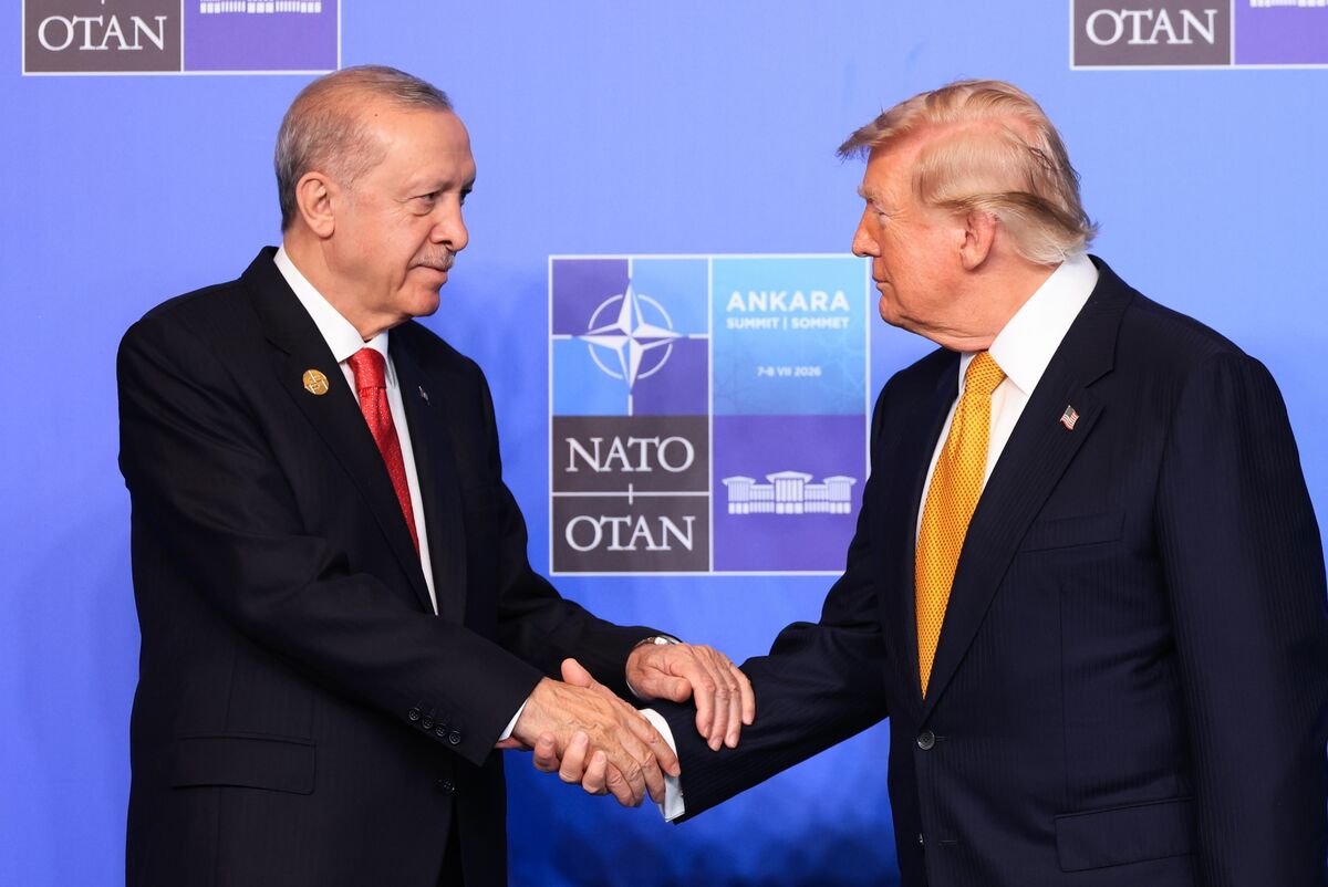 Love Is in the Air at NATO - for Strong Men Donald Trump Likes