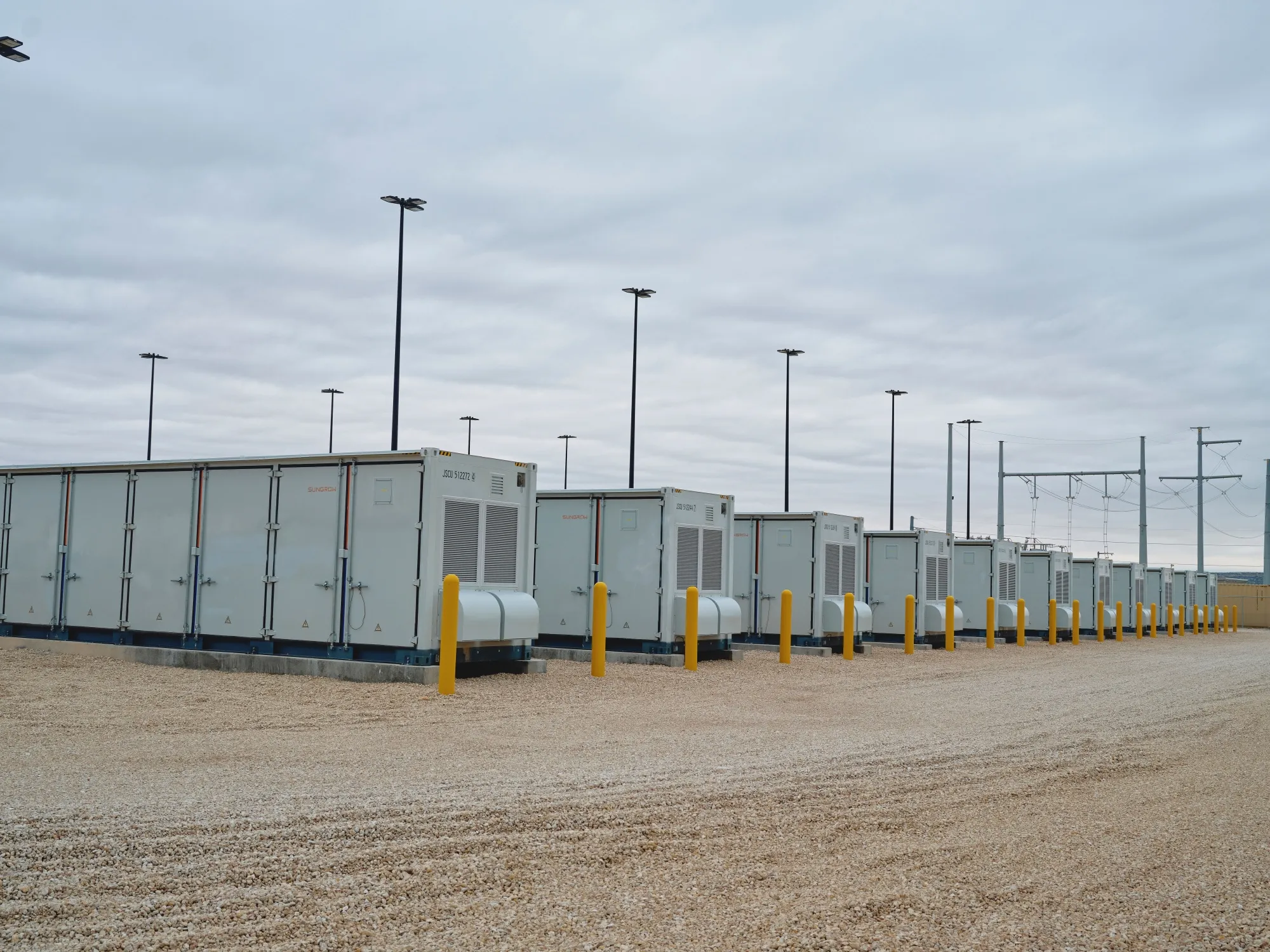 Lithium-ion energy storage batteries.