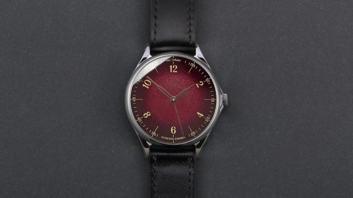 Affordable deals enamel watch