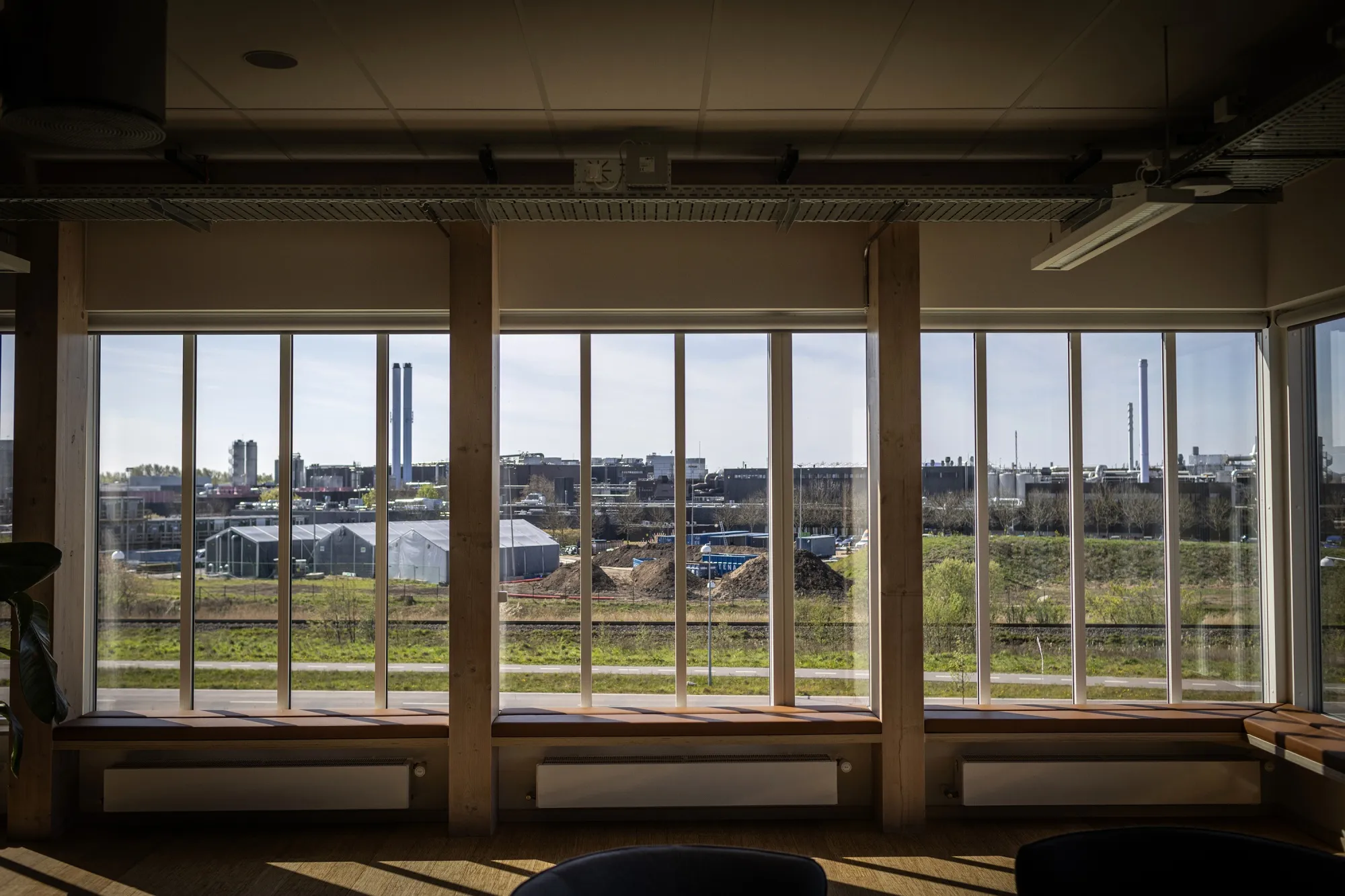 Novo is&nbsp;spending $8.6 billion to renovate and expand its factory complex in Kalundborg, as&nbsp;viewed&nbsp;from Helix Lab Research and Education Center.