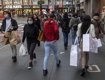 relates to S&P 500 Hits Record as Strong Holiday Sales Offset Covid Fears