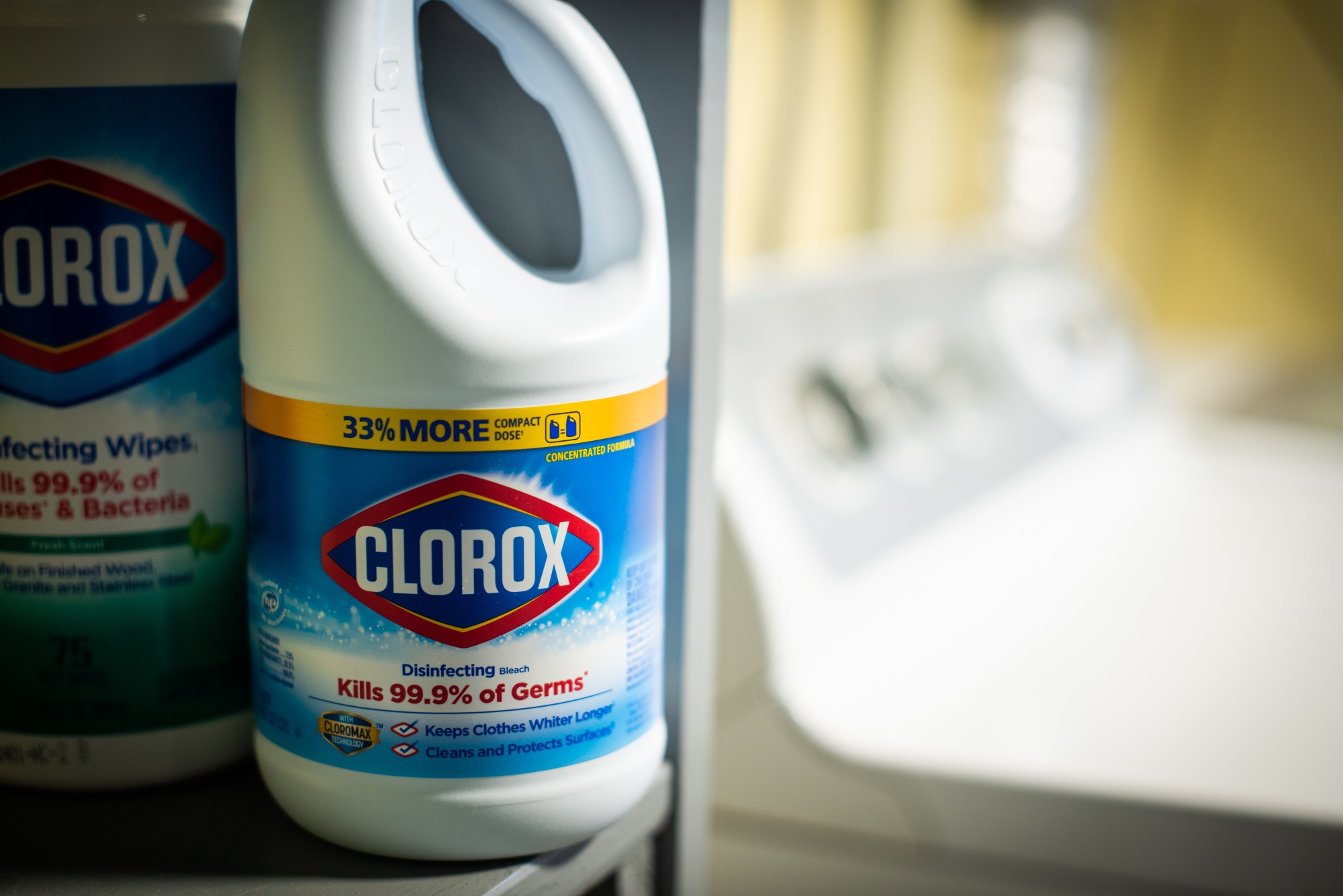 With demand for Clorox products up 500 percent, when can we expect