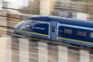 A Eurostar passenger train.