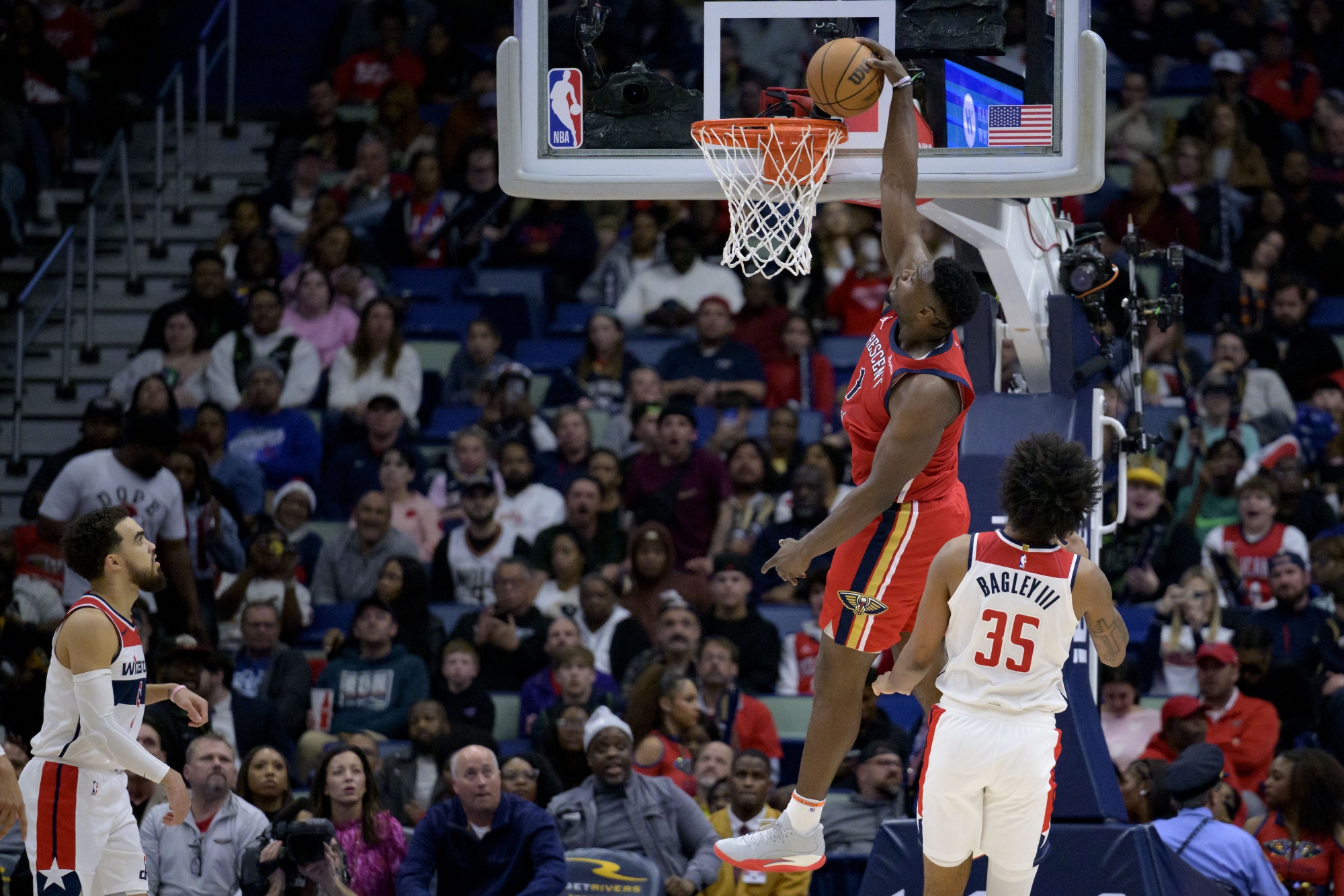 Zion williamson best sale missed dunk