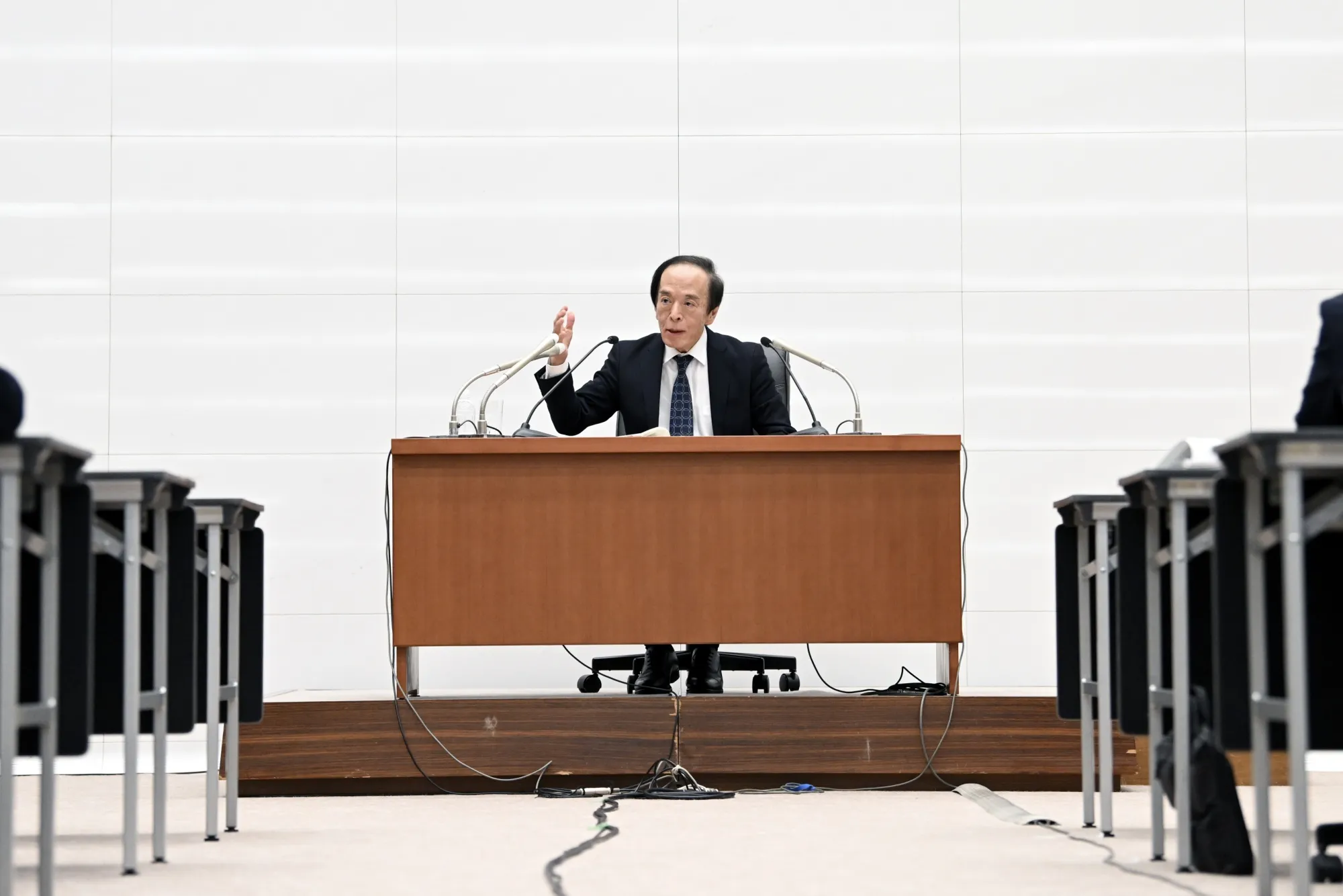 Governor Kazuo Ueda and his board are set to discuss whether they need to raise the benchmark rate next week.&nbsp;
