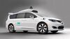 Chrysler Pacifica Hybrid minivan, equipped with Waymo's self-driving technology.