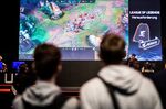 Visitors try out League of Legends&nbsp;in Cologne, Germany.&nbsp;
