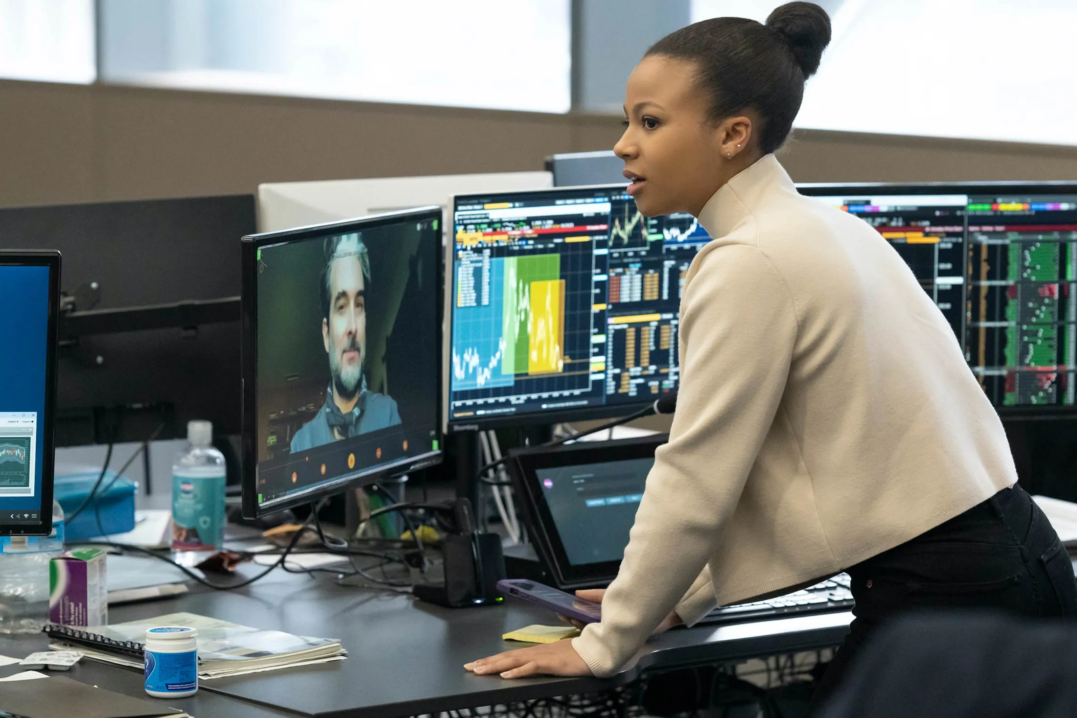 Myha’la Herrold as Harper on Industry.