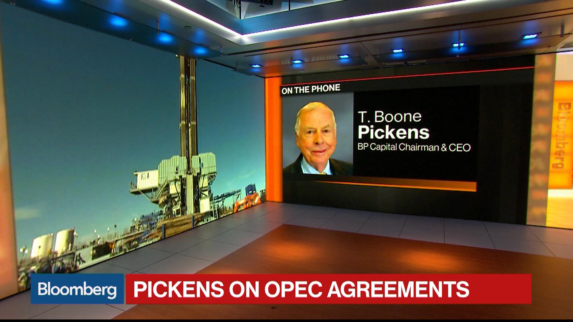 Watch T. Boone Pickens on Rex Tillerson, Oil Bloomberg