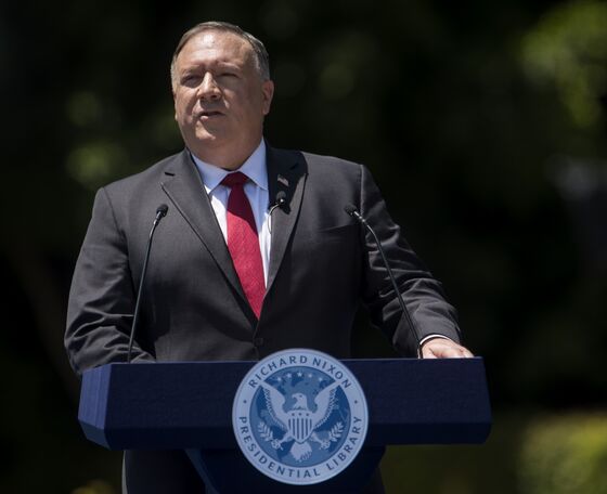 Pompeo Criticizes ‘Totalitarian’ China as Tensions Spike