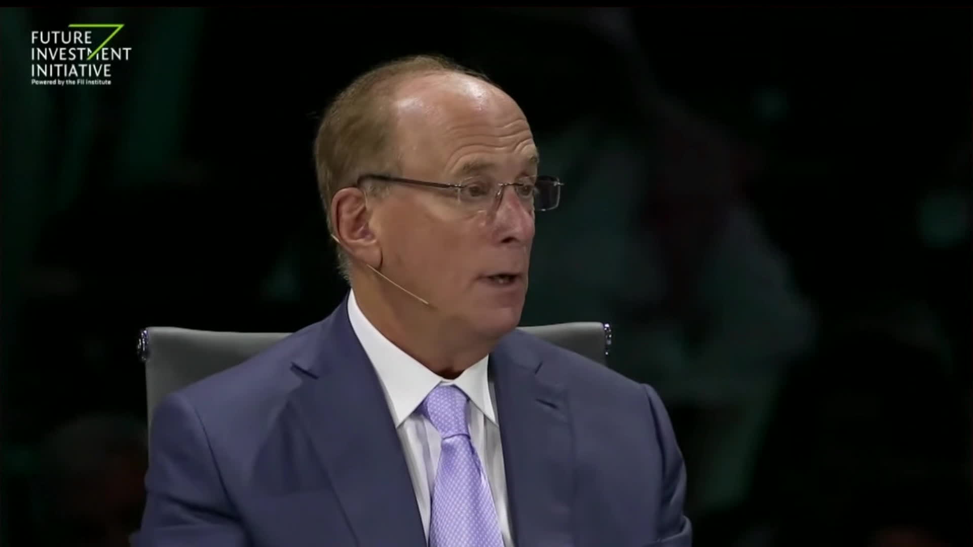 Watch BlackRock CEO Fink US Won T See Hard Or Soft Landing In 2024    1x 1 