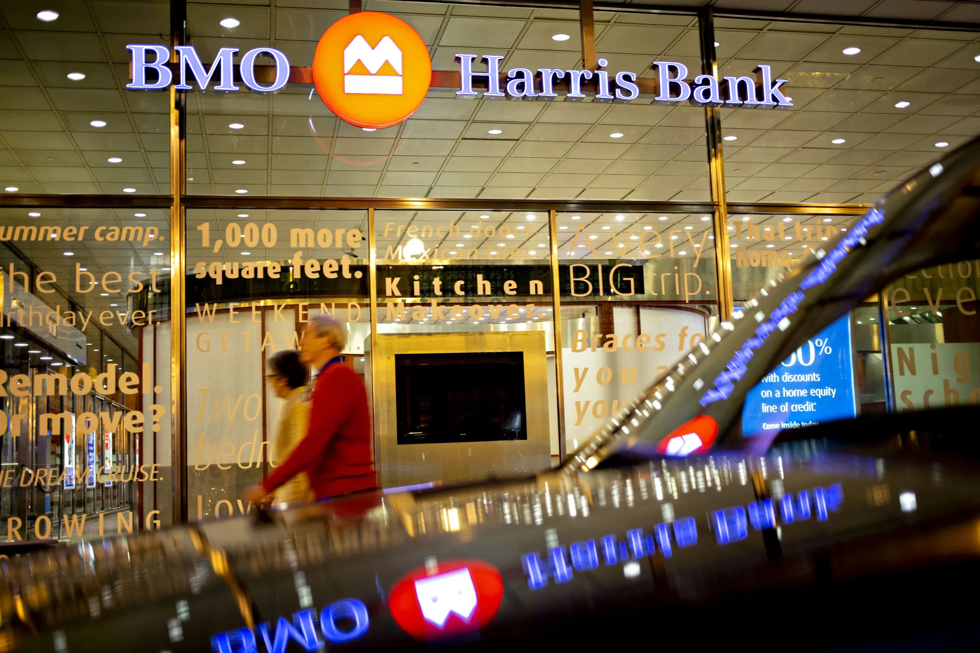 A BMO Harris Bank branch in Chicago.