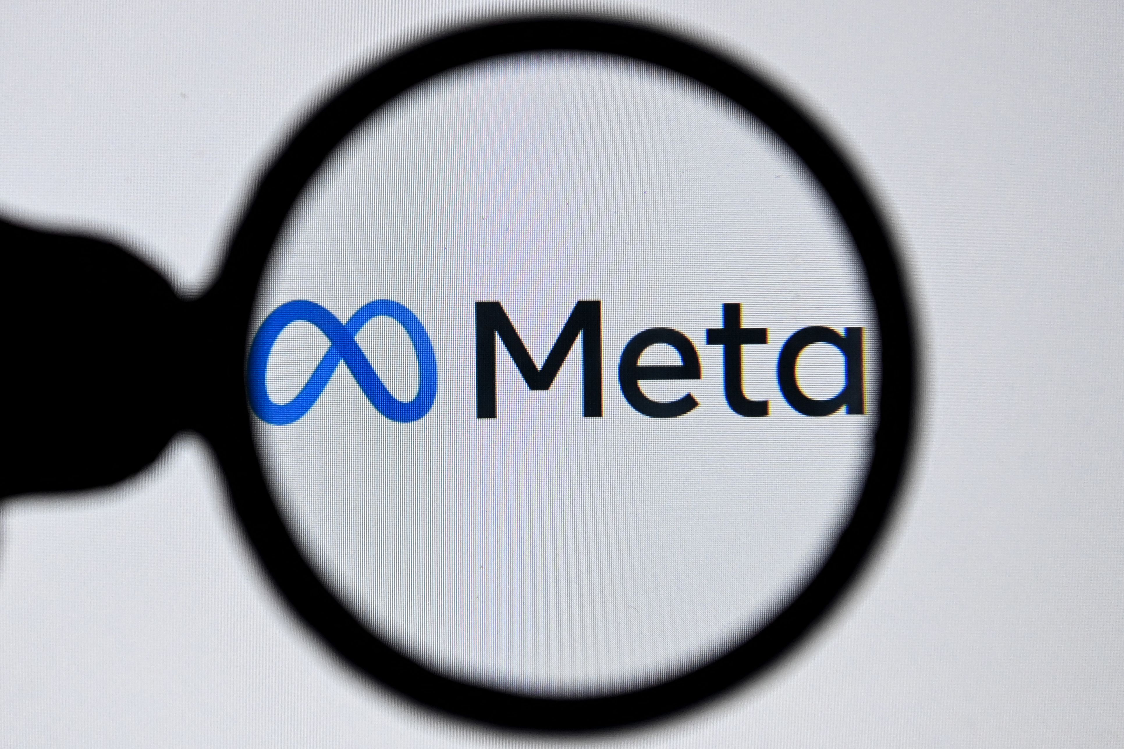 Meta's logo.