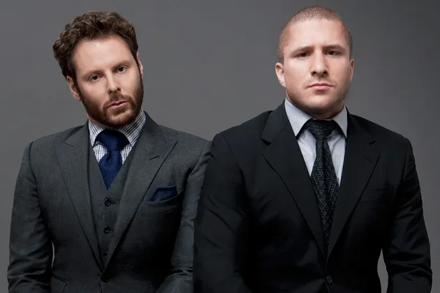 Sean Parker (left) and Shawn Fanning (right)