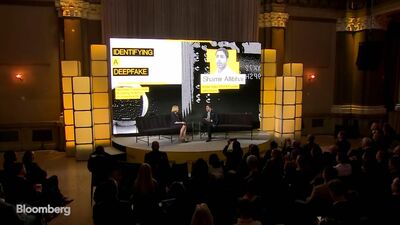 Watch Identifying a Deepfake - Bloomberg