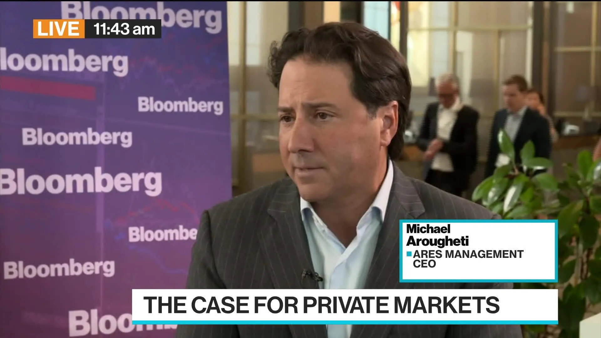 Watch Ares CEO Arougheti on PE Optimism, Consolidation - Bloomberg