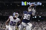 Lamb's 1-handed TD Catch Gives Dallas 23-16 Win Over Giants