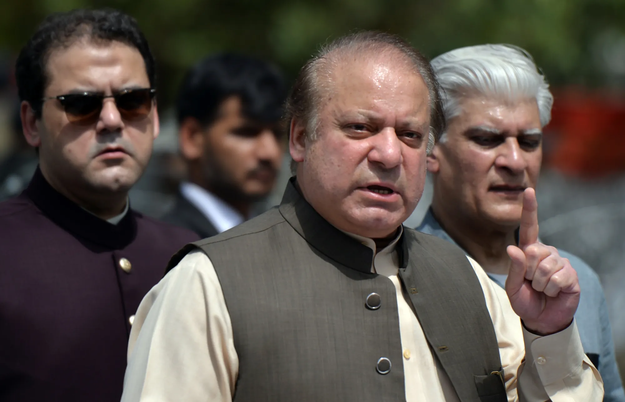 Nawaz Sharif.
