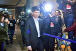 Lee Se-Dol, one of the greatest modern players of the ancient board game Go, arrives before the third game of the Google DeepMind Challenge Match against Google-developed supercomputer AlphaGo at a hotel in Seoul on March 12, 2016.
