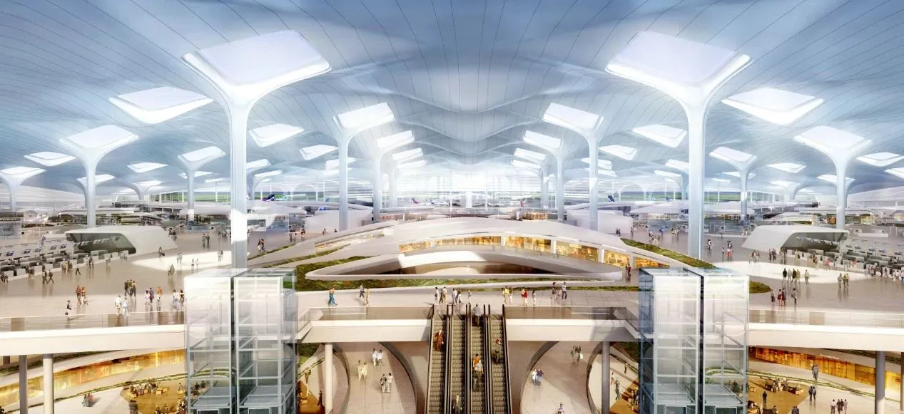 Design for Dalian&nbsp;International Airport in China.