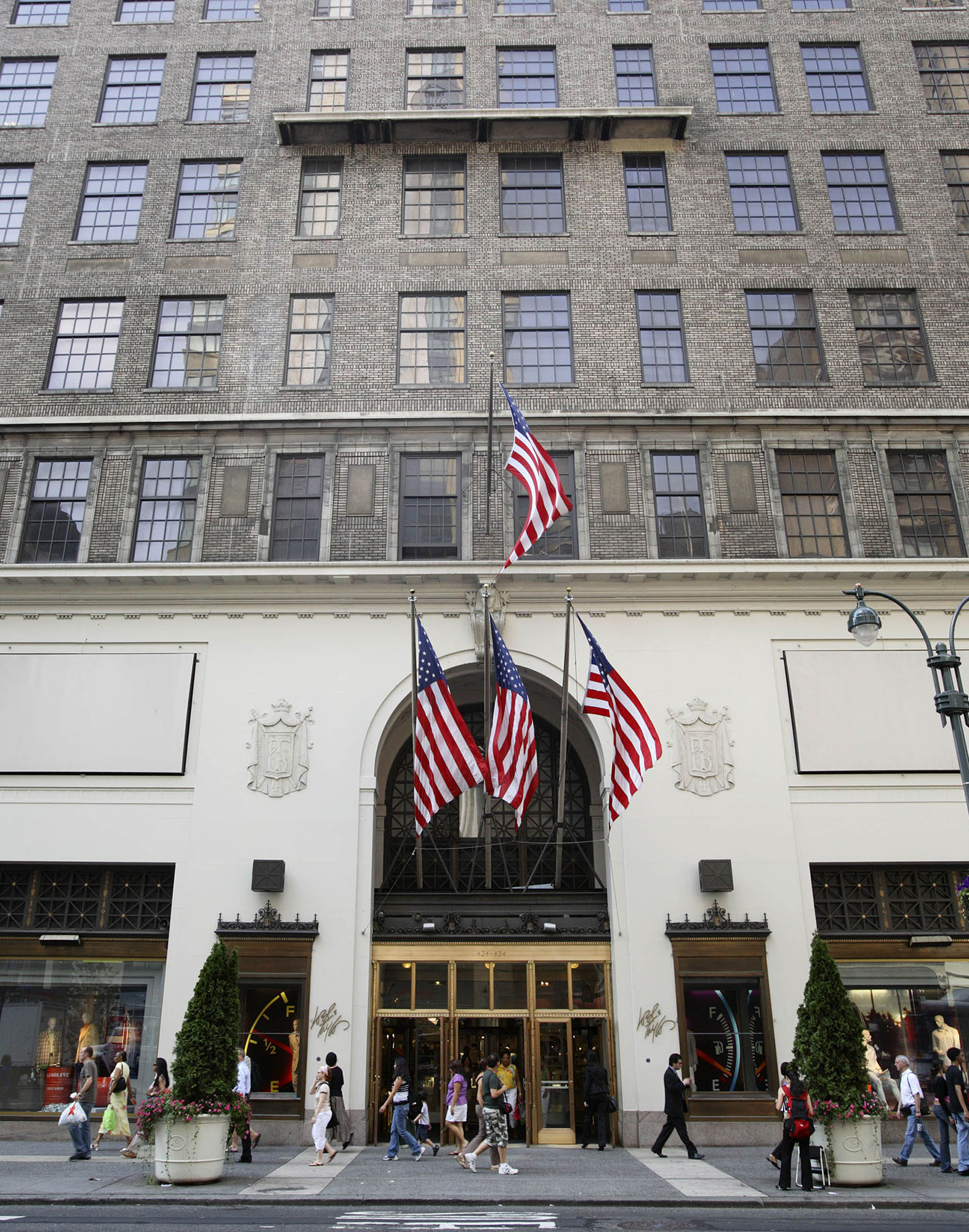 Lord & Taylor, Flagship Store, 424 Fifth Avenue, NYC Stock Photo