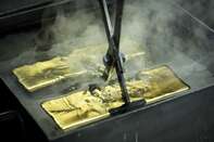 Russian Gold Bar Production At Ural Mining And Metallurgical Co.