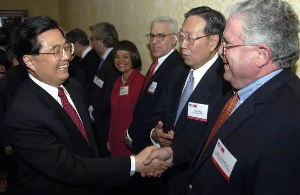 Chas Freeman, right.
