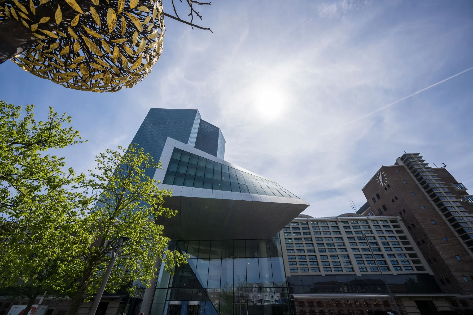 The European Central Bank headquarters in Frankfurt, Germany.&nbsp;