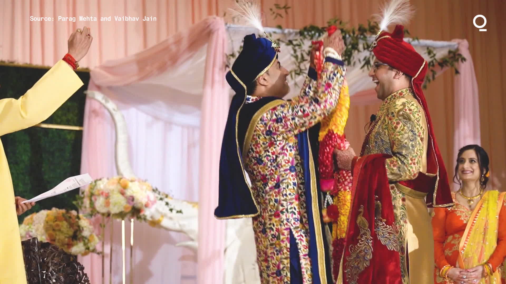 Watch India's SameSex Couples Are Holding Wedding Ceremonies Bloomberg