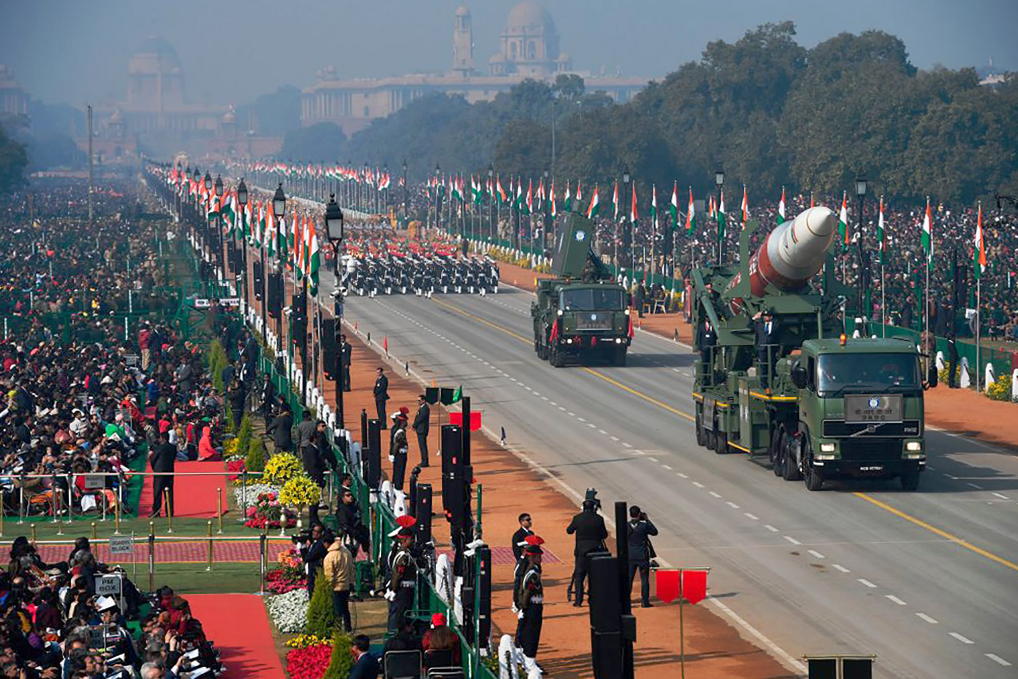 India Celebrates Republic Day With Military Parade Bloomberg