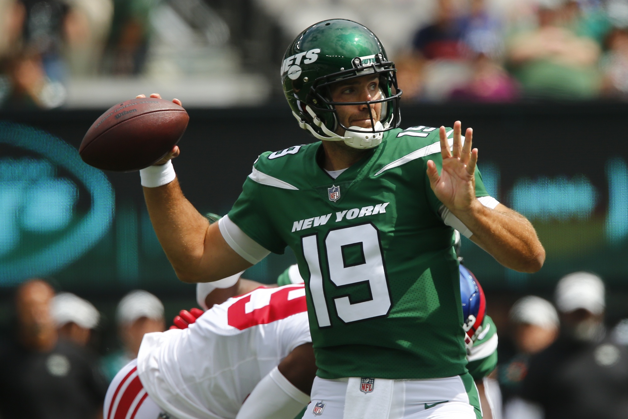 Jets QB Wilson Out Until At Least Week 4, Flacco to Start - Bloomberg