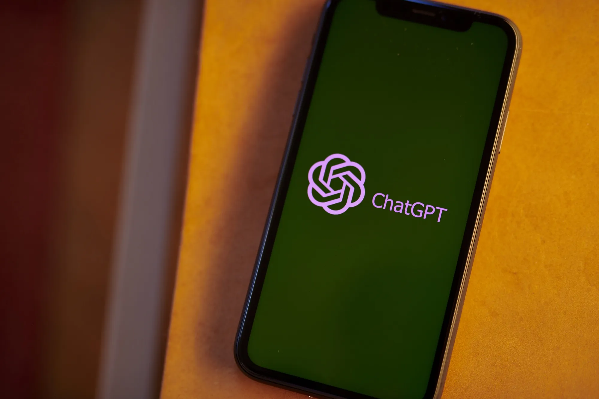 The ChatGPT logo on a smartphone arranged in the Brooklyn borough of New York, US, on Thursday, March 9, 2023.&nbsp;