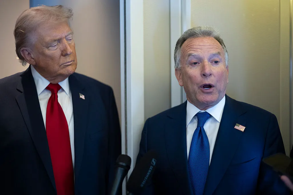 トランプ米大統領とウィトコフ特使