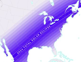 relates to Solar Eclipse 2024: Interactive Map For Locations, Path and Times