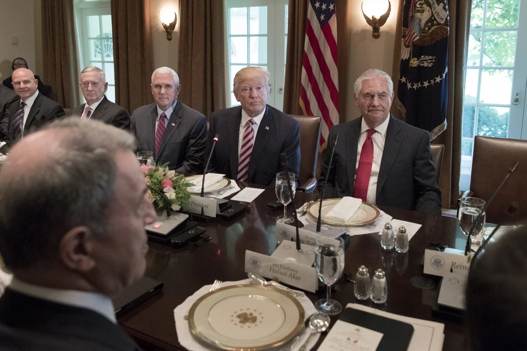 The adults in the room.
