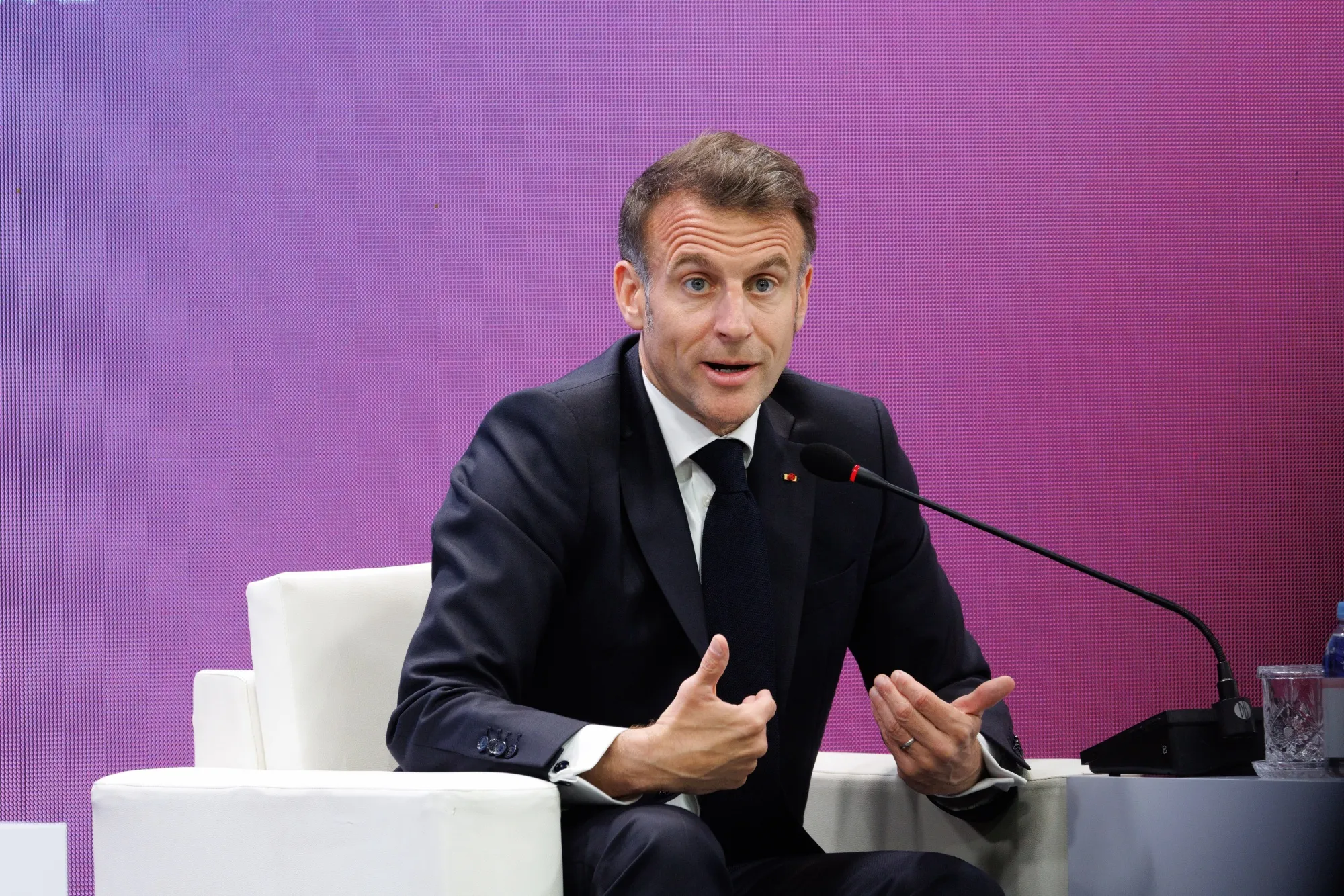 French&nbsp;President&nbsp;Emmanuel Macron